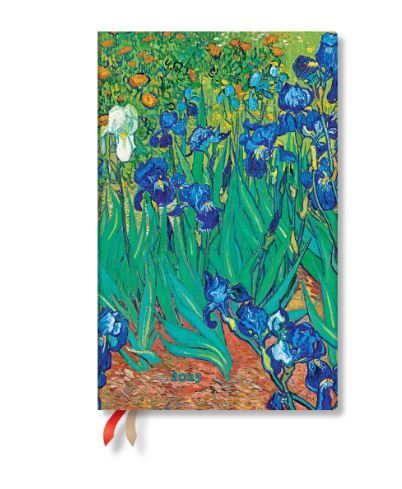 Diár 2025 Van Goghs Irises Slim HOR Paperblanks