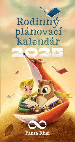 Nástenný kalendár Rodinný plánovací XXL 2025 Panta Rhei, 33 × 64 cm