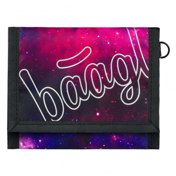 Peňaženka Galaxy fialová Baagl