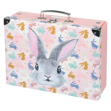 Skladací školský kufrík Bunny s kovaním Baagl