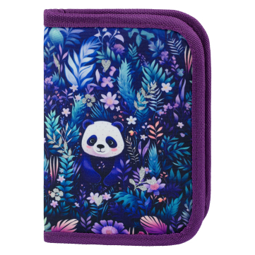 Školský peračník jednoposchodový Jungle Panda Baagl