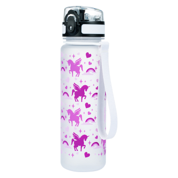 Tritanová fľaša na nápoje Jednorožec Kráľovstvo, 500 ml Baagl