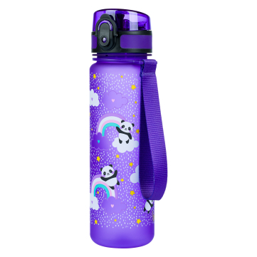 Tritanová fľaša na nápoje Jungle Panda, 500 ml Baagl