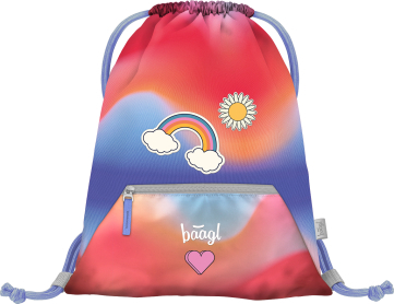 Vrecko s priehradkou na zips Hippie Baagl