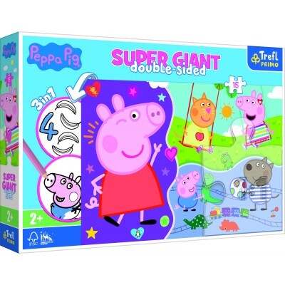 Puzzle Peppa Pig 15 giant Trefl