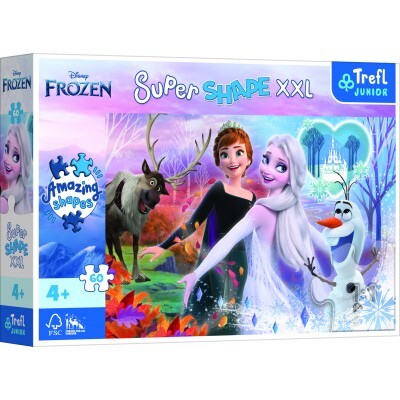 Puzzle Ľadové kráľovstvo: Tancujúce sestry 60 XXL Trefl