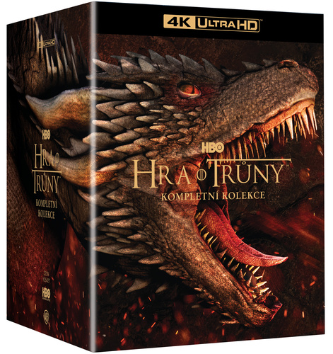 Hra o trůny kolekce 1.-8. série 33BD (UHD+3BD bonus disk)