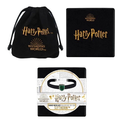 Choker náhrdelník Slizolín Harry Potter
