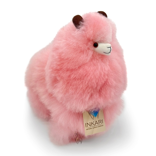 Plyšová hračka Alpaca MEDIUM – COTTON CANDY