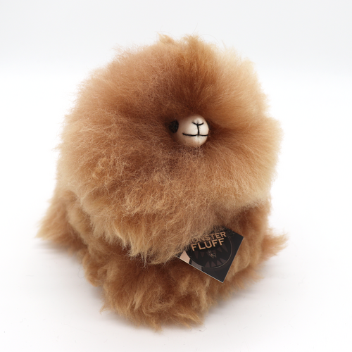 Plyšová hračka Alpaca MINI MONSTER FLUFF Sandstone 15cm