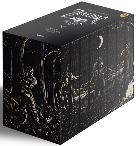 Zaklínač - komplet 1.-8. diel s oriezkou BOX