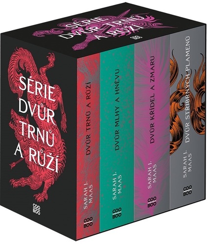 Dvůr trnů a růží - box 1-4, 3. vydání
