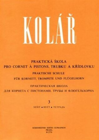 Praktická škola pro cornet á pistons, trubku a křídlovku 3
