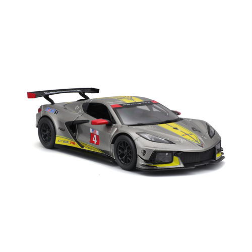 Bburago 1:24 Racing - 2020 Chevrolet Corvette - C8R 3 Yellow