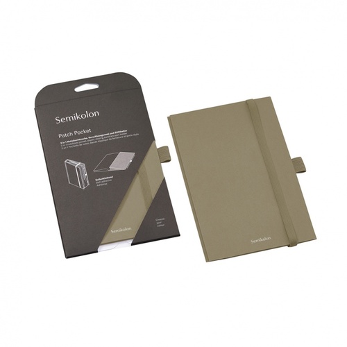 Patch Pocket, A5, Heritage Line Pure Semikolon, fango