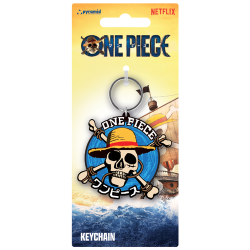 Gumová kľúčenka One Piece live