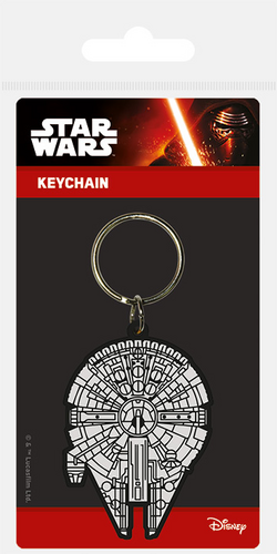 Gumová kľúčenka Star Wars - Millenum Falcon