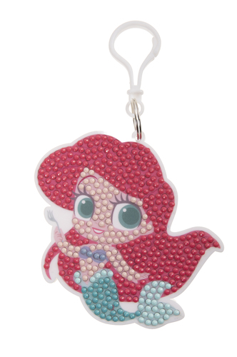 Prívesok na tašku Ariel Disney vykladanie z diamantov