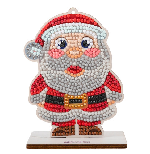 Figúrka Santa vykladanie z diamantov