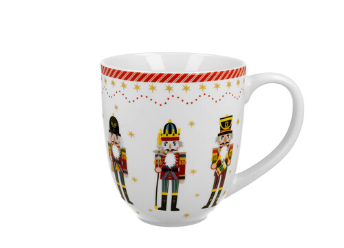 Porcelánový hrnček XXL Vianočný luskáčik 1000 ml