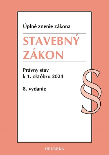 Stavebný zákon. Úzz, 8. vydanie, 9/2024