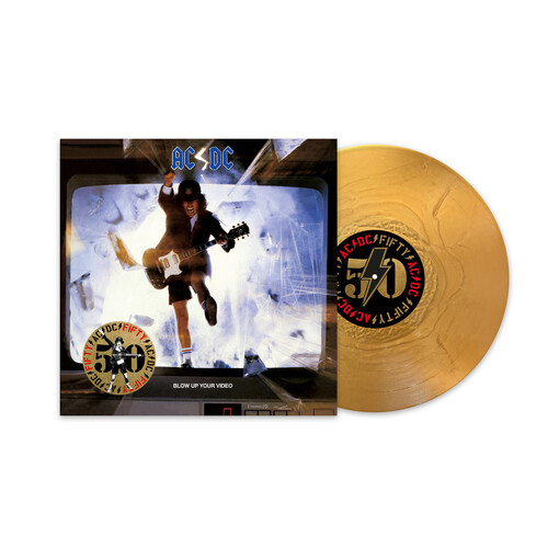 AC/DC - Blow Up Your Video (50th Anniversary Gold Metallic)  LP