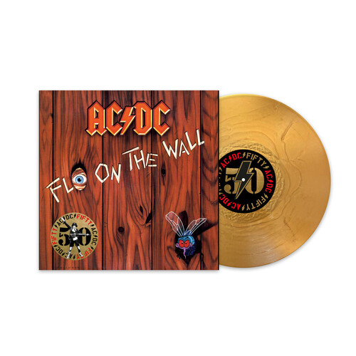 AC/DC - Fly On The Wall (50th Anniversary Gold Metallic) LP