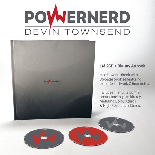 Townsend Devin - PowerNerd (Artbook) 2CD+BD