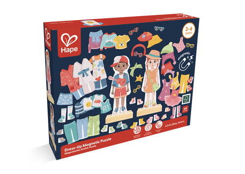 Magnetické puzzle Obliekanie HAPE