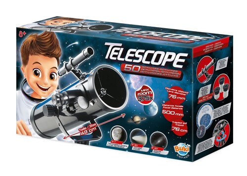 Zrkadlový teleskop 50 aktivít