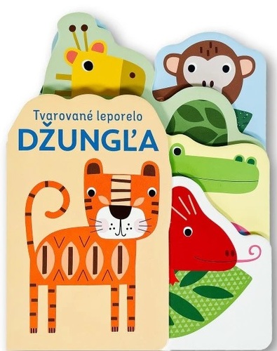 Tvarované leporelo: Džungľa