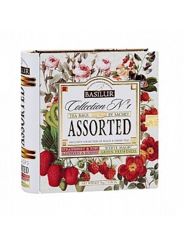 BASILUR Book Assort 32 No.1 plech 32 gastro sáčkov