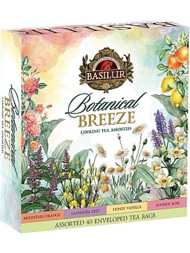 BASILUR Botanical Breeze Cooling Teas Assorted 40 sáčkov