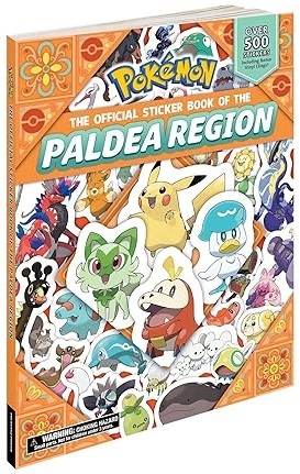 Pokemon the Official Sticker Book of the Paldea Region