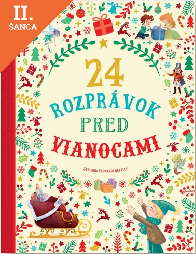 Lacná kniha 24 rozprávok pred Vianocami