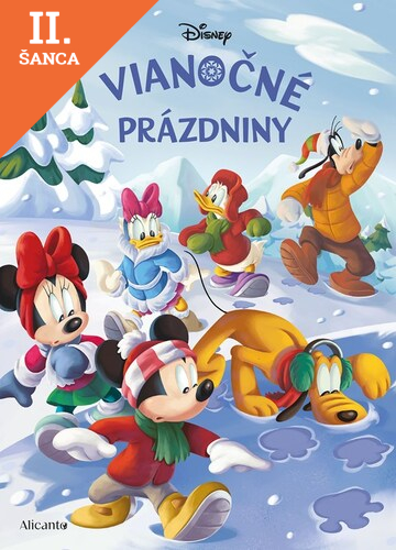Lacná kniha Disney - Vianočné prázdniny