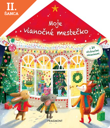 Lacná kniha Moje vianočné mestečko
