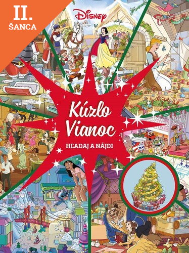 Lacná kniha Disney - Kúzlo Vianoc
