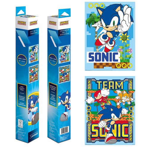 Licenčný plagát Sonic