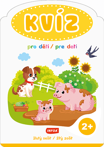 Kvíz pro děti / pre deti 2+ - žlutý sešit / žltý zošit (CZ/SK vydanie)