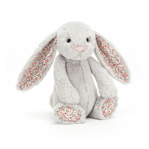 Blossom Strieborný zajačik plyšová hračka JELLYCAT
