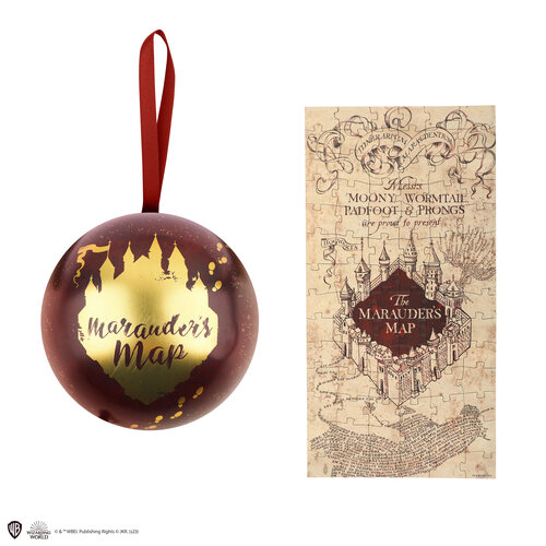 Kapsula Harry Potter Záškodnícka mapa puzzle s magnetom