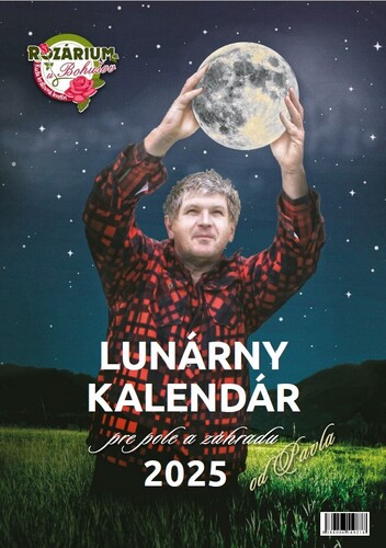 Nástenný Lunárny kalendár 2025 pre pole a záhradu od Pavla