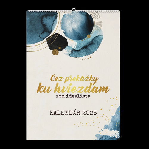 Som idealista: Kalendár 2025 (nástenný kalendár)