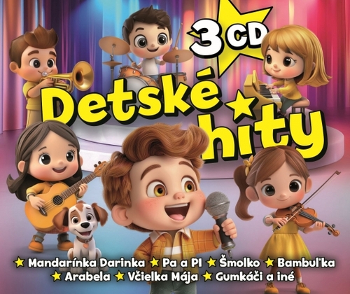Various - Detské hity 3CD