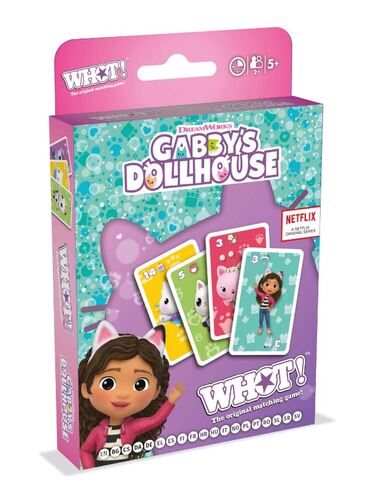 WHOT Gabbys Dollhouse (kartová hra typu UNO)