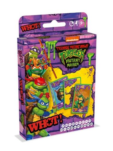 WHOT Teenage Mutant Ninja Turtles (kartová hra typu UNO)