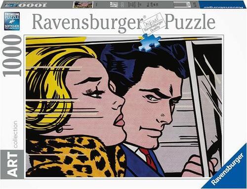 Puzzle Roy Lichtenstein: In the Car 1000 Ravensburger