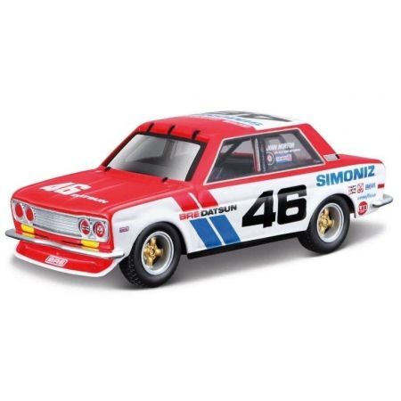 Bburago 1:43 Racing BRE Datsun 510 in decorative box