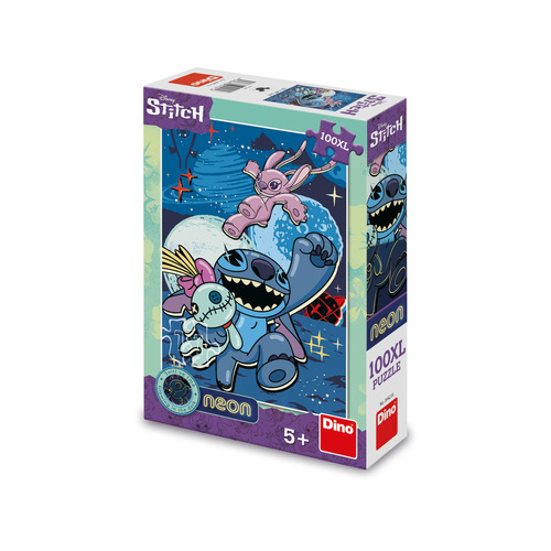 Puzzle Stitch 100 XL neon Dino